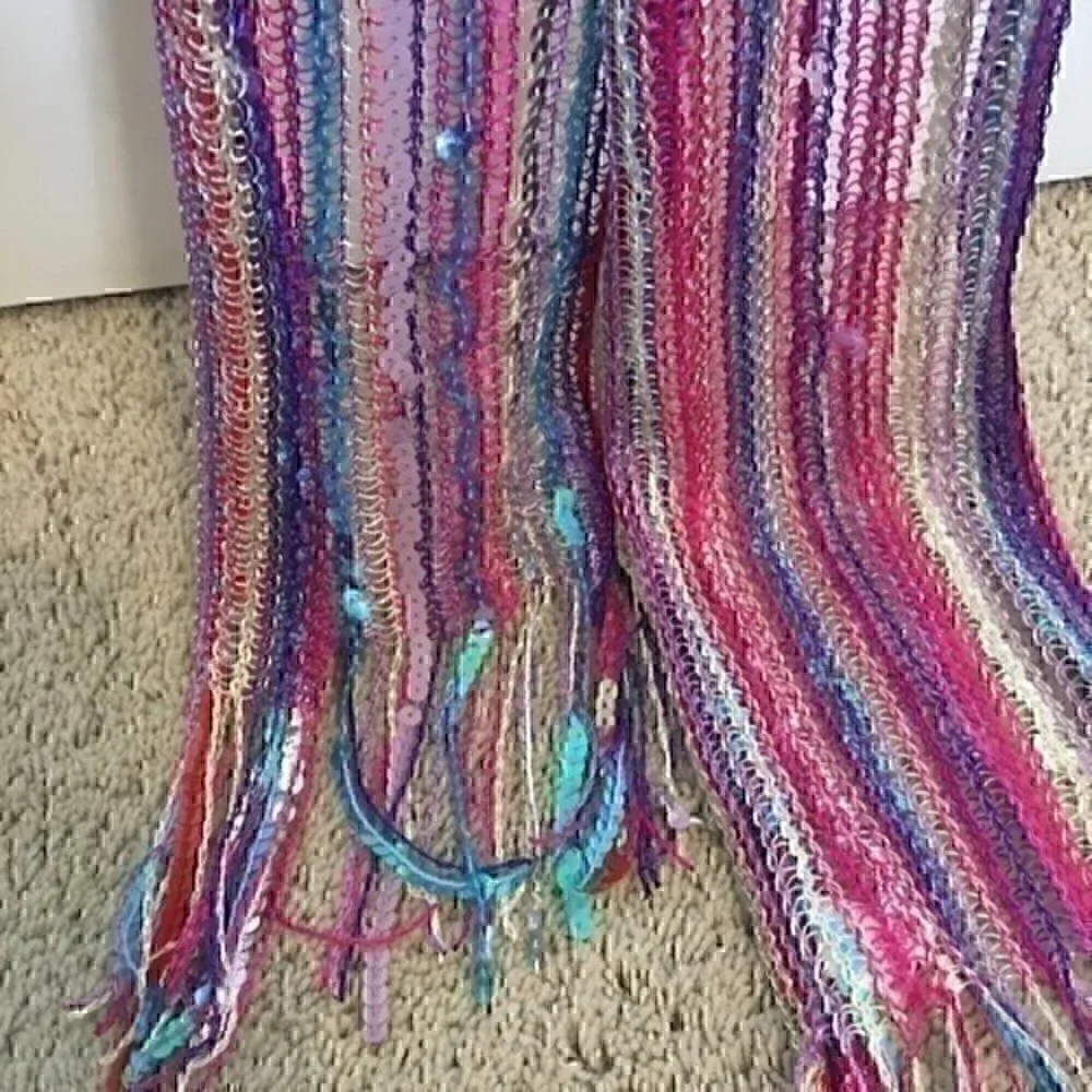 Girls Justice sequin scarf